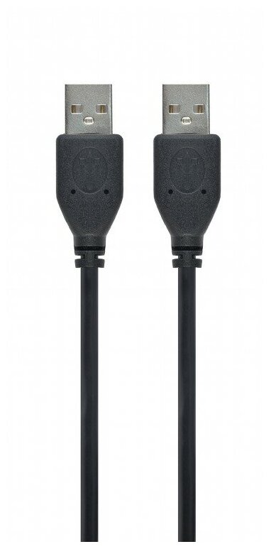 Кабель USB 2.0 Pro, AM/AM, 1,8 м, экран, черный, Cablexpert