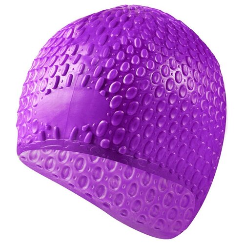 фото Шапочка для плавания sportex b31519, фиолетовый