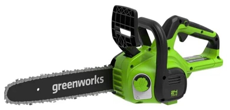 Цепная пила Greenworks G24CS25 24V 2007707 (25 см) аккумуляторная без аккумулятора и зарядного устройства