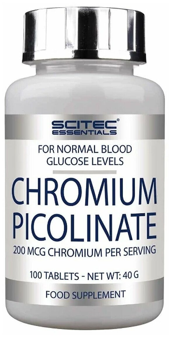 Scitec Nutrition Минералы Scitec Nutrition Chromium Picolinate, 100 таб