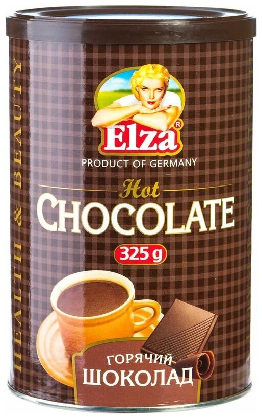 Горячий шоколад ELZA Hot Chocolate 325 г - фотография № 5