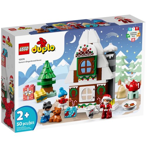 Конструктор LEGO Duplo 10976 Пряничный домик Санты, 50 дет. пряничный домик пиноккио первое чтение