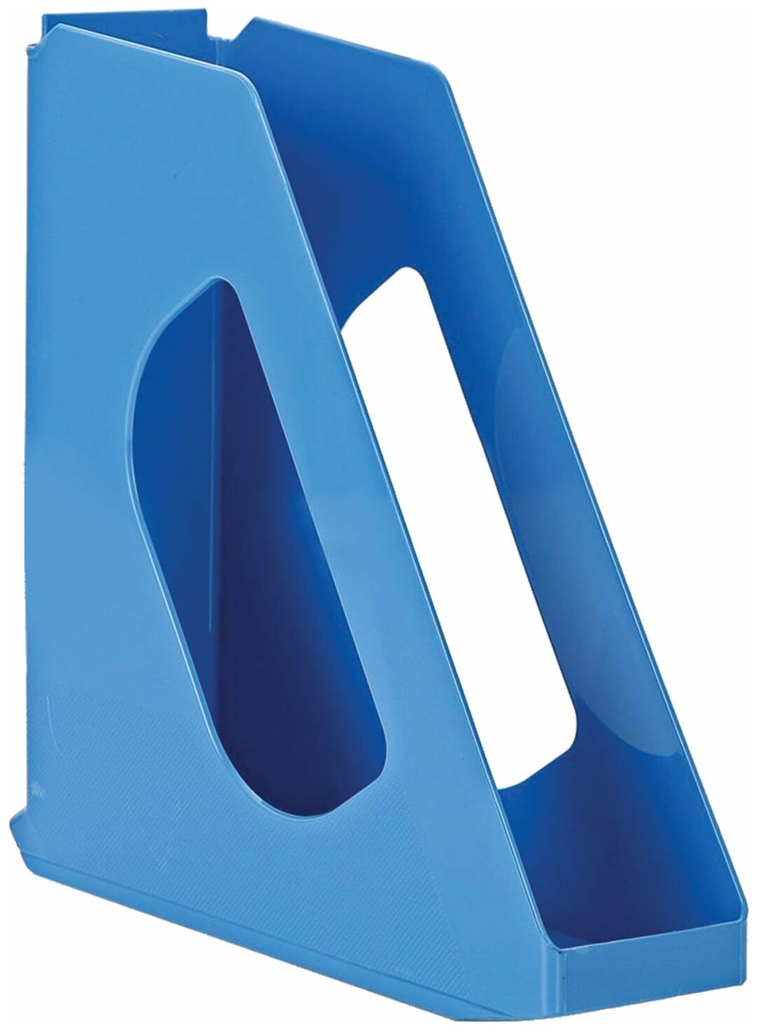 Лоток для бумаг Esselte вертикальный "Vivida", ширина 72 мм, синий (623937)