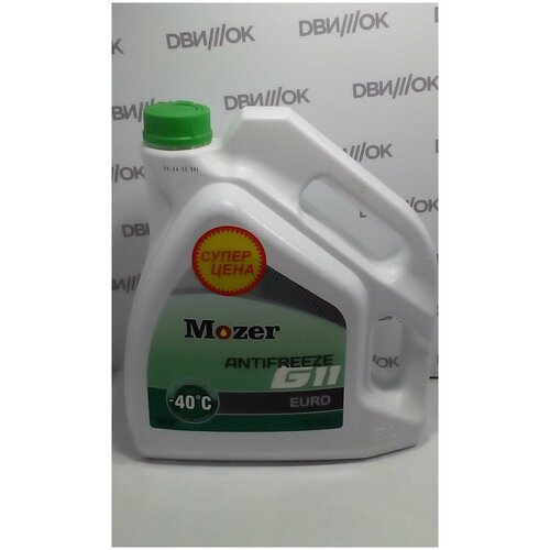 Антифриз MOZER EURO G-11 зеленый ( 5 кг) 4606482