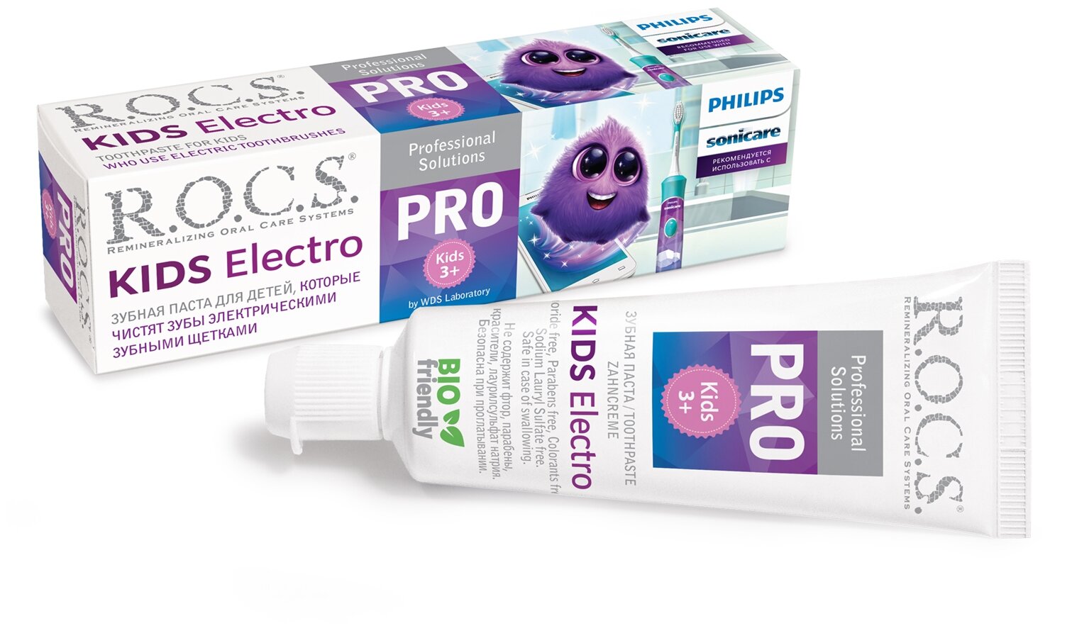 Зубная паста R.O.C.S. PRO Kids Electro 3+