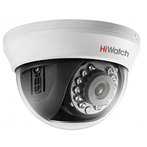 HiWatch DS-T201B 36 mm 2 Мп купольная TVI видеокамера наблюдения с подсветкой до 20м 259000₽