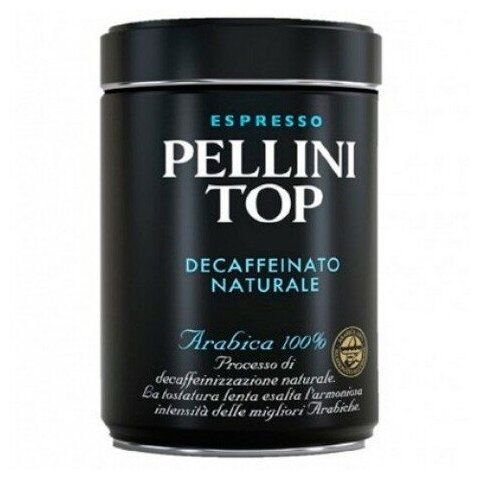 Кофе молотый Pellini Top Decaffeinato Naturale (Топ без кофеина) ж/б, 250г - фотография № 4