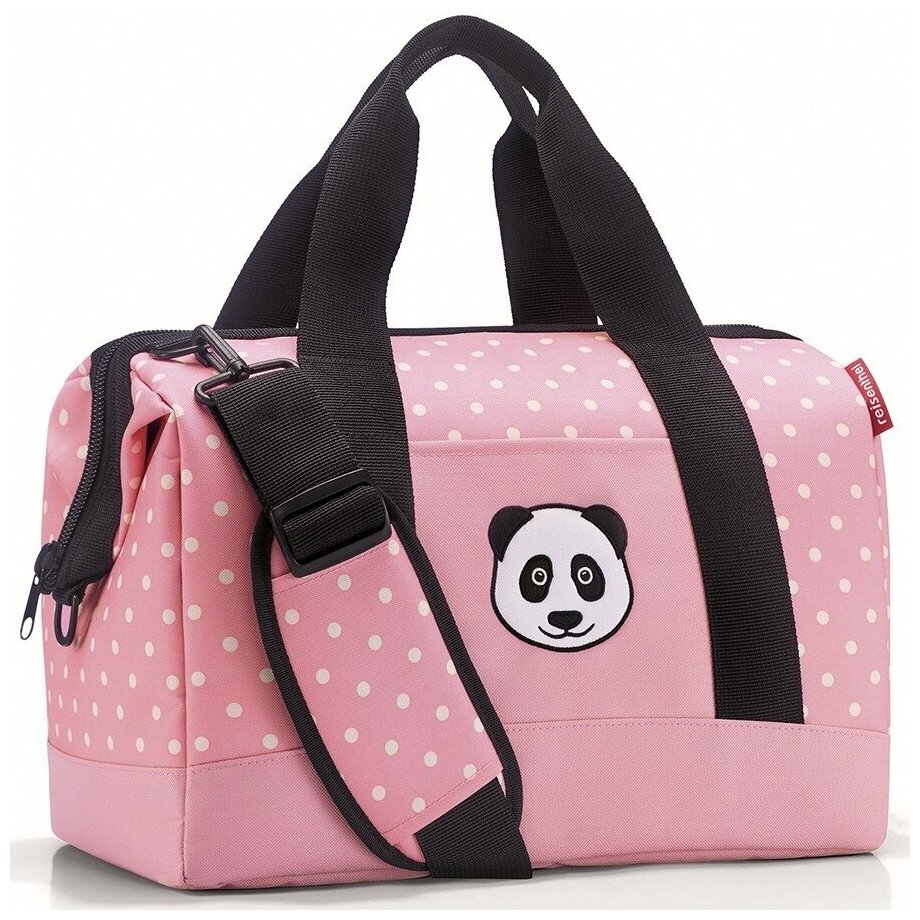 Сумка детская Reisenthel Allrounder xs panda dots pink - фотография № 3