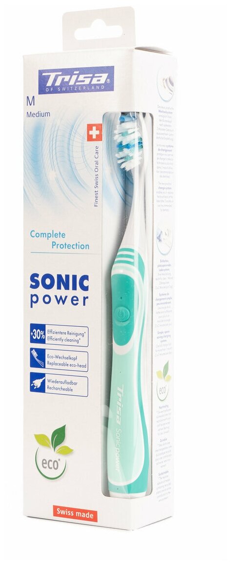 Электрическая зубная щетка Sonicpower akku (685836-Mint)
