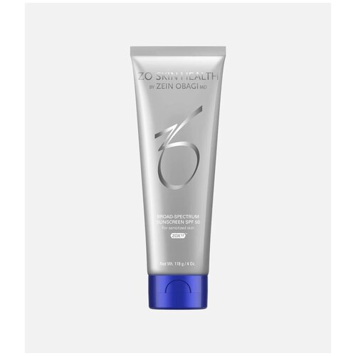 zo skin health солнцезащитная пудра spf 30 тон темный sunscreen powder broad spectrum spf 30 deep 2 7 гр ZO Skin Health Крем с солнцезащитным фильтром широкого спектра SPF 50 (Broad spectrum Sunscreen SPF 50), 118 гр