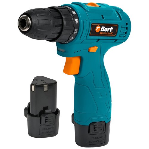 Дрель-шуруповерт аккумуляторная Bort BAB-12x2Li-PD 259000₽