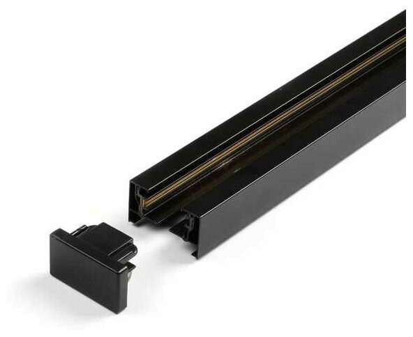 Трековый шинопровод накладной однофазный Jazzway PTR 1M-BL 1 м цвет черный - фото №11