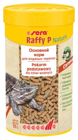 Корм для рептилий Sera Raffy P Nature, 250 мл, 55 гр