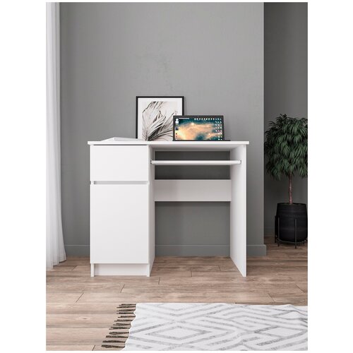 МС Мори Стол МС-1 левый (МП) Белый