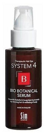 Sim Sensitive System 4 Сыворотка для волос биоботаническая, против выпадения и для стимуляции роста волос, 50 мл