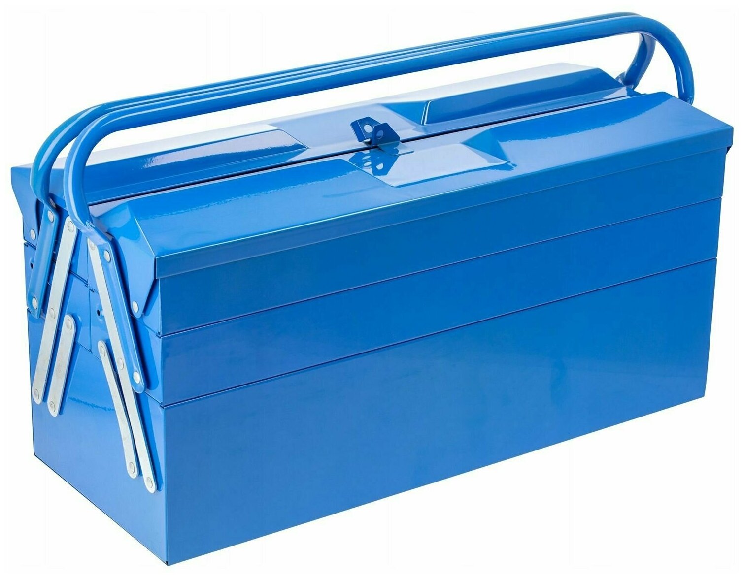 фото HOEGERT Ящик для инструментов металлический 5 отделений 55х 20,5х 29,5см