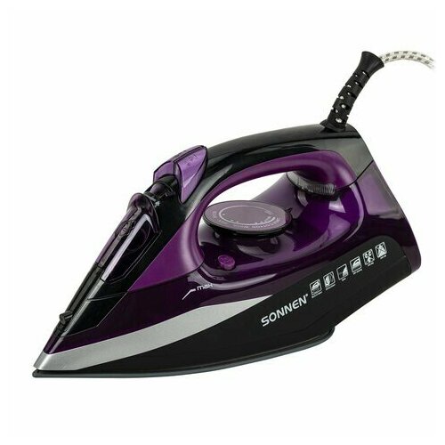 Утюг Sonnen SI-270 Black-Purple 455280