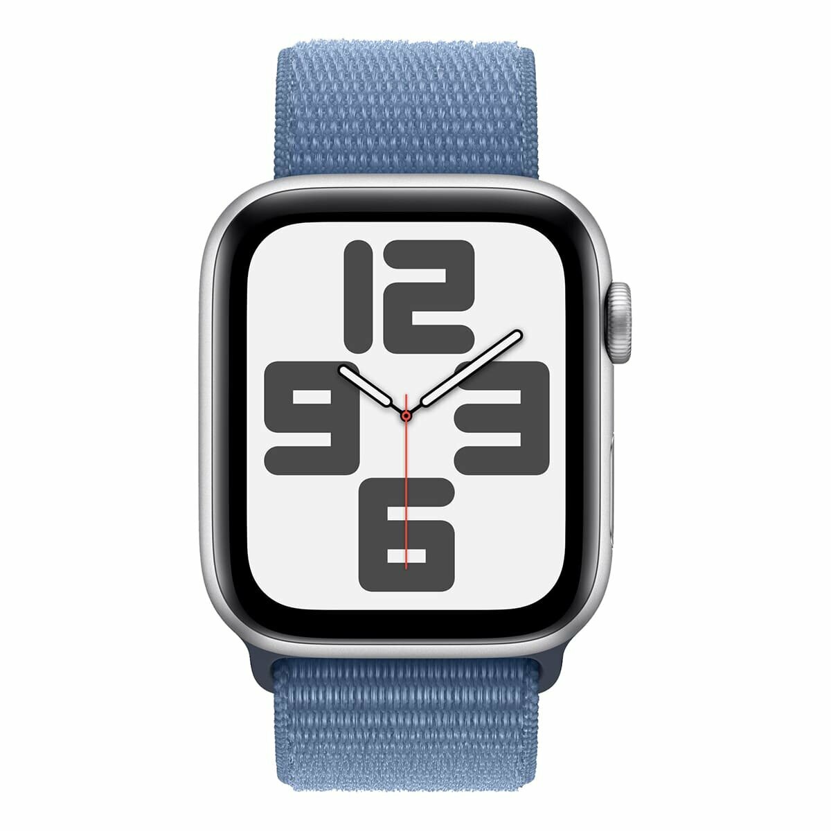 Умные часы Apple Watch Series SE Gen 2 2023 44 мм Aluminium Case GPS, Silver/Blue Loop One size — фото 1