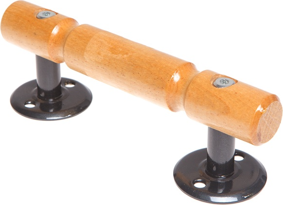 Ручка-скоба "Винтаж" STARFIX SMP-53596-1 массив дерева, металл, бежевая — фото 1