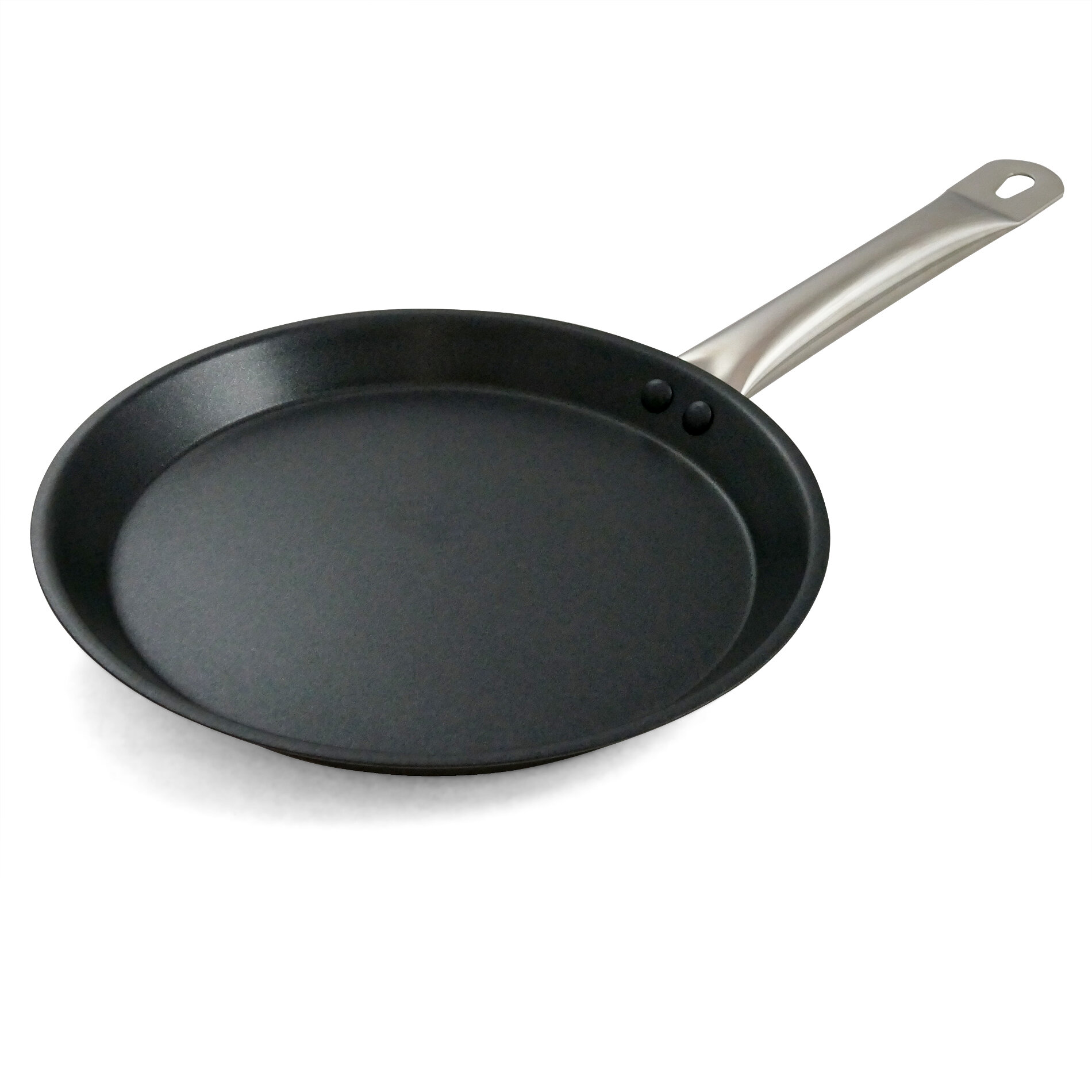 Сковорода блинная, D-24 см, нерж. сталь с антипригарным покрытием, Катунь.