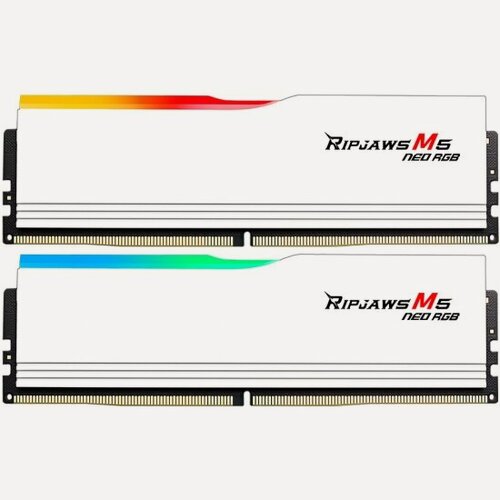 Изображение товара Оперативная память G.skill RIPJAWS M5 NEO RGB 32Gb (2x16Gb) DDR5-6000 DIMM (F5-6000J3636F16GX2-RM5NRW)