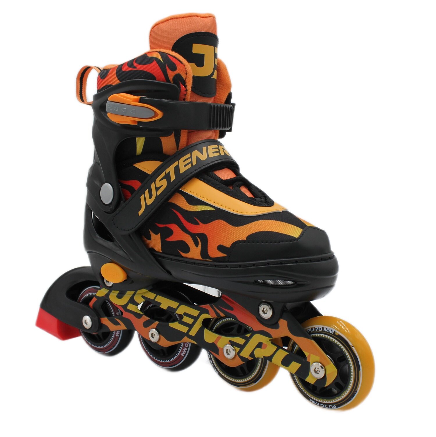 Раздвижные роликовые коньки Justenergy Je-sk-a570-21 Orange размер S (29-32)