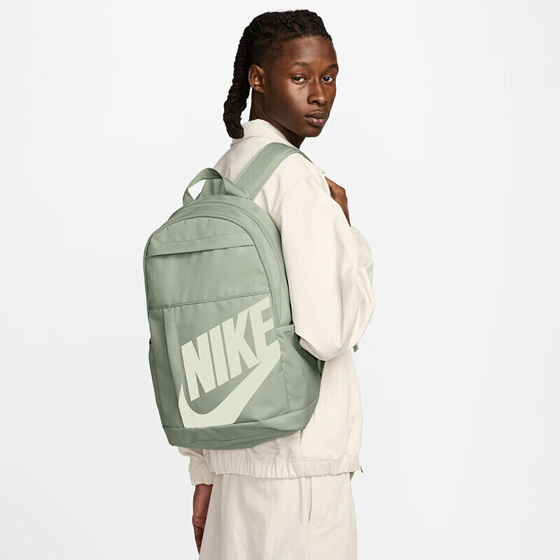 Nike Backpack for Men And Women, Travel Bag, ELMNTL BKPK Casual Bag, DD0559-370, Green, MISC