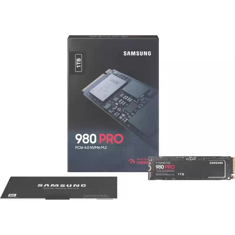 Внутренний SSD диск SAMSUNG 980 PRO 1TB, M.2 (MZ-V8P1T0BW) — фото 1