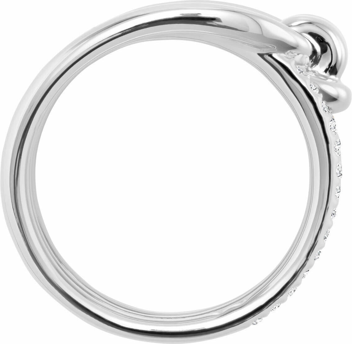 Кольцо SWAROVSKI, кристаллы Swarovski, размер 16.5, серый, серебряный — фото 1