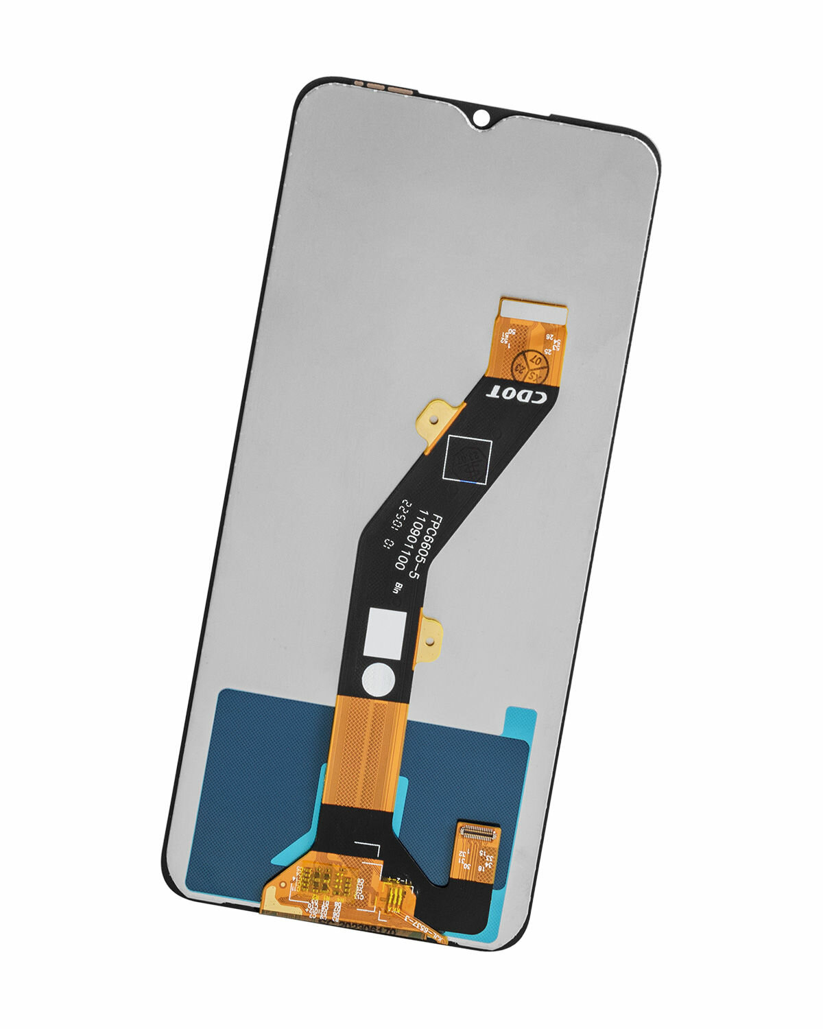 Дисплей для Tecno Spark 10C KI5k, Tecno Spark 10 KI5q / экран, тачскрин, модуль в сборе черный — фото 1