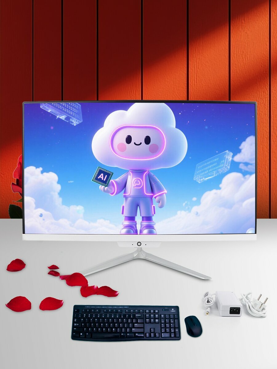 Монобло 24", Intel Core i7 3610 Windows 10 pro, SSD512ГБ, RAM 16ГБ, Wi-Fi/Bluetooth, белый Русская раскладка