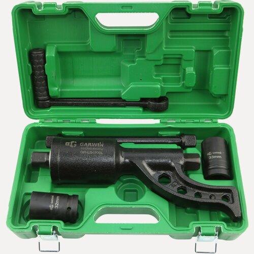 Изображение товара GARWIN PRO GR-LS4800L Гайковерт ручной с механическим редуктором, 310 мм, 1:69, 4800 Нм, головки 32, 33 мм