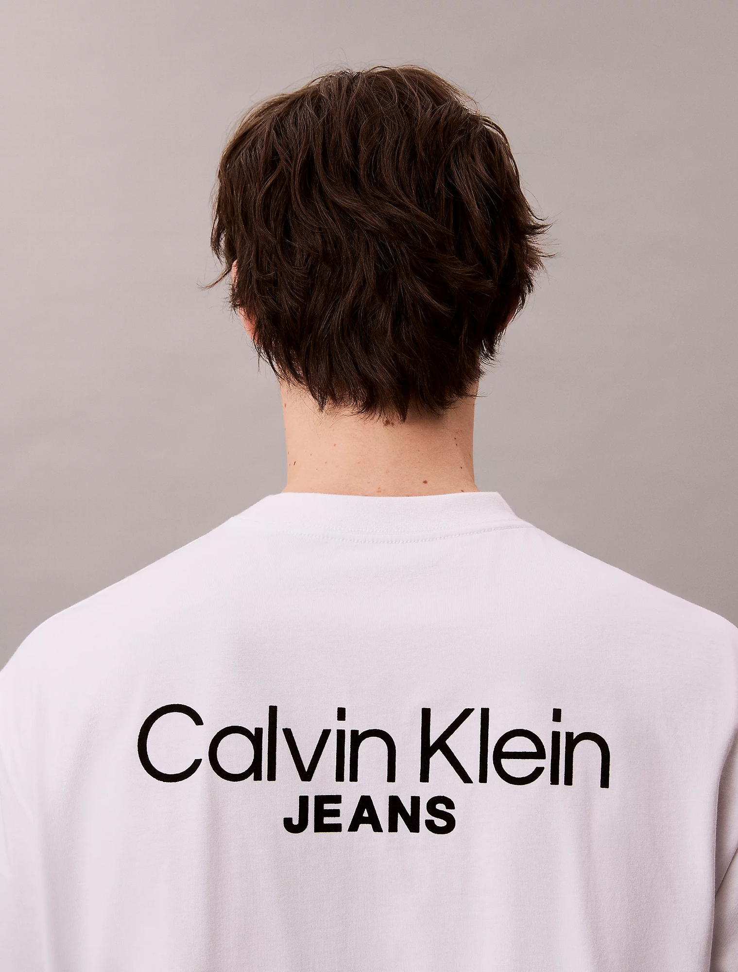 Футболка Calvin Klein Jeans, 1 шт., размер XL, белый — фото 1