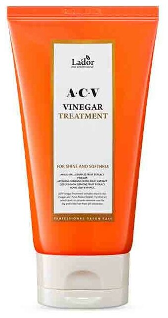 Lador Маска с яблочным уксусом для блеска волос ACV Vinegar Treatment