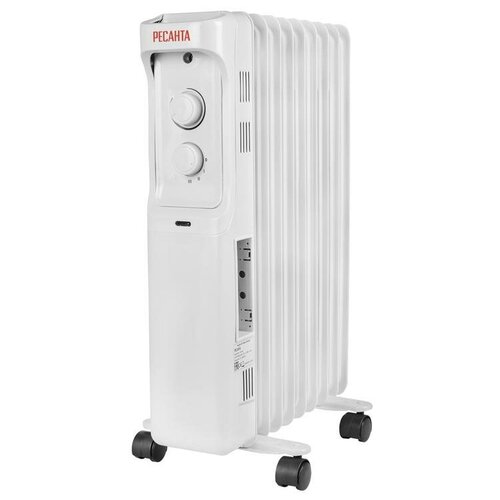 Радиатор масляный ОМ-9А 2кВт код 67316 Ресанта 1шт 674300₽