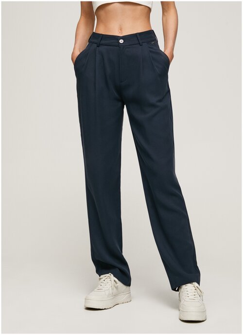 брюки для женщин, Pepe Jeans London, модель: PL211562, цвет: зеленый, размер: L