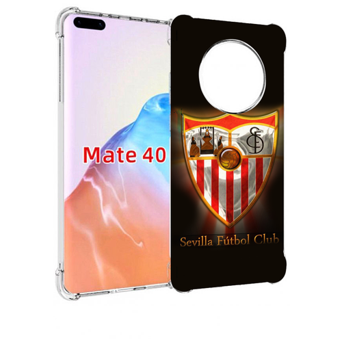 Чехол MyPads фк севилья испания мужской для Huawei Mate 40 / Mate 40E задняя-панель-накладка-бампер
