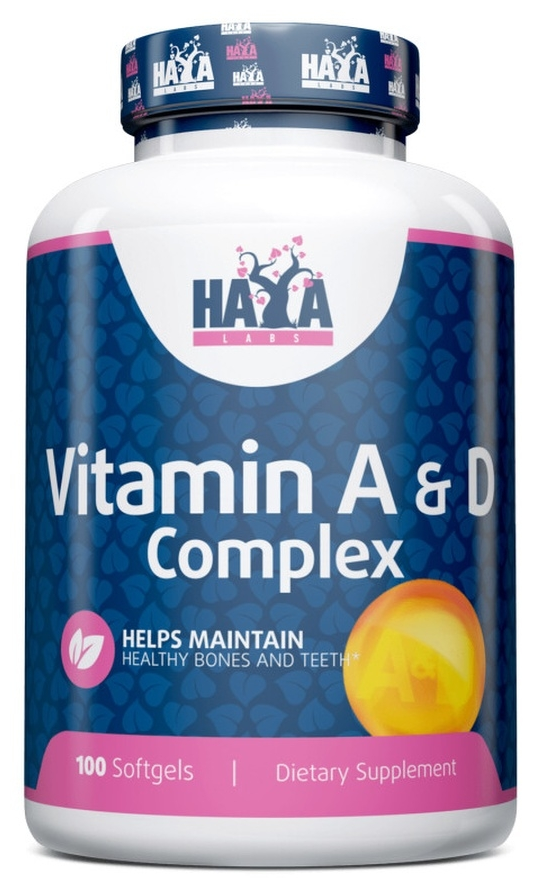 Haya Labs Vitamin A & D Complex 100 капс (Haya Labs)