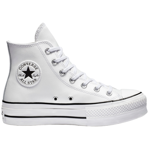 Кеды женские Converse Chuck Taylor All Star Lift Platform Leather White/Black/White / 39.5 EU