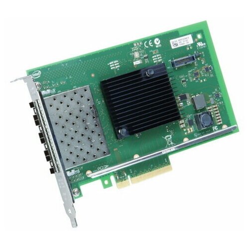 Intel X710-DA4 Intel® Ethernet Converged Network Adapter 4x SFP+ port 10GbE/1GbE, PCI-E v3 x8, iSCSI, FCoE, NFS, VMDq. PCI-SIG* SR-IOV acd acd i350am4 4x1g rj45 ethernet network adapter intel i350 4x rj45 1gbe pci e v2 x4 vmdq pci sig sr iov 520112 acd i350am4 4x1g rj45