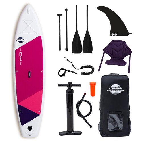 фото Sup доска надувная adventum 10.4 pink