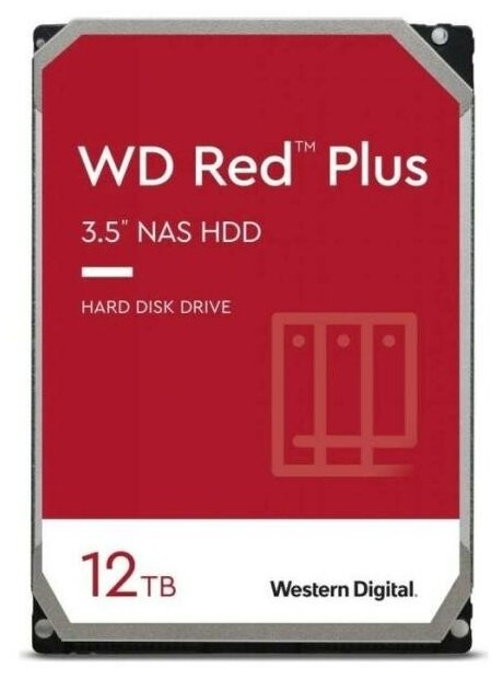 Жесткий диск 3.5 12 Tb 7200rpm 256Mb cache Western Digital WD120EFBX SATA III 6 Gb/s