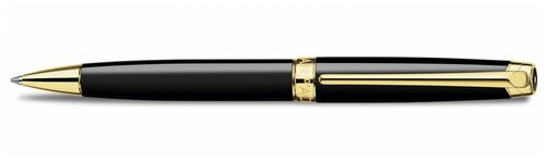 Ручка шариковая Carandache Leman black lacquered GP (4789.282)