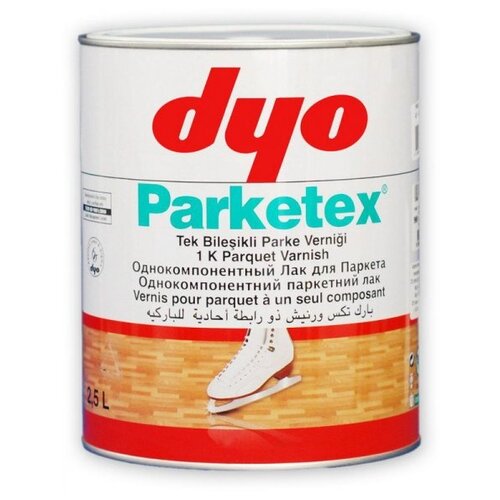 Лак паркетный глянцевый PARKETEX 2,5л 