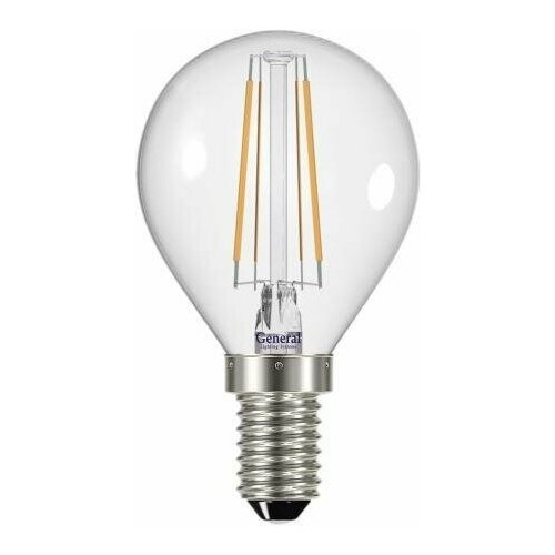 Лампа LED филамент 7W E14 2700 шар General