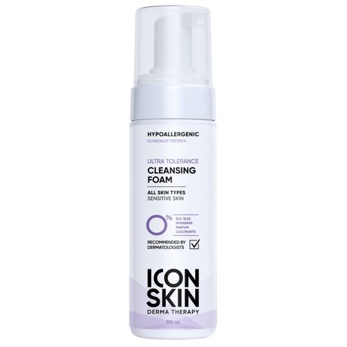 Купить ICON SKIN / Пенка для умывания для всех типов кожи Ultra Tolerance, 170 мл