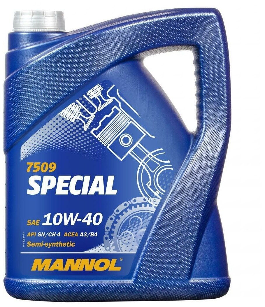 7509 MANNOL SPECIAL 10W40 5 л. Полусинтетическое моторное масло 10W-40