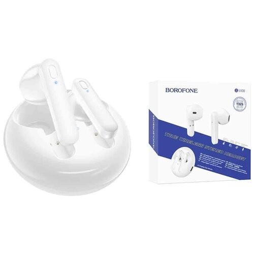 Гарнитура вкладыши Bluetooth Borofone BW08 TWS White 146900₽