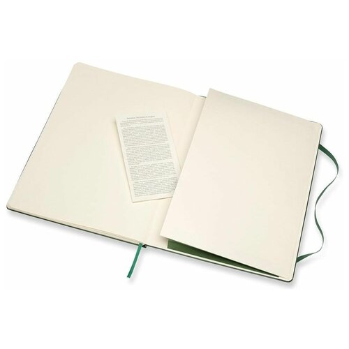 Блокнот Moleskine CLASSIC QP091K15 Xlarge, 190х250 мм, 192 страницы, клетка, твердая обложка, зеленый
