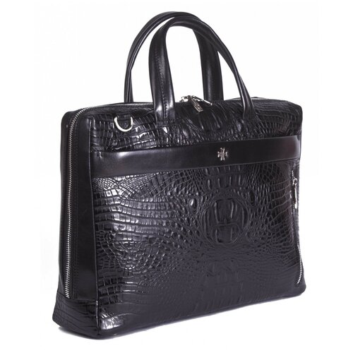 Сумка для документов черная Narvin by Vasheron 9752-N.Bambino Black